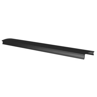 LEDs-ON - AB-SL-B2 - Diffusor (oben) für die Profile der Serie WALL LED LAMP, SL - POLYCARBONATE - UV-BESTÄNDIG - 2 m - schwarz matt MATT