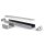 LEDs-ON - AL-SLW8-2 - Slimline Wide - 8 mm - Alu-Profil für LED-Streifen - Eloxiertes Aluminium - Silber - 2 m