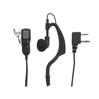 MIDLAND®  - ALNA001 - MA21-L Ansteckmikrofon mit PTT-Funktion