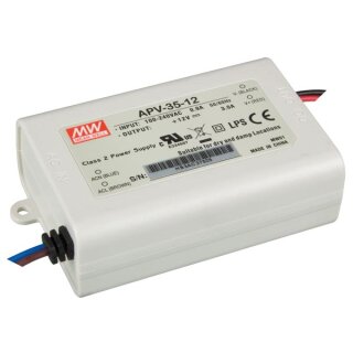Mean Well - APV-35-12 - Schaltnetzteil - 1 Ausgang - 35 W - 12 V