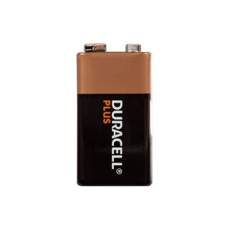 DURACELL - PLUSPOWER - ALKALI-MANGAN - 9-V-BLOCK - MN1604 - 1 St.