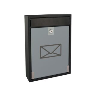 Perel Tools - BG41002 - Briefkasten - Milan - Schwarz - EOL