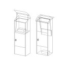 Perel Tools - BG57000 - Paket-Briefkasten - Helsinki