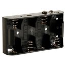 Velleman -  BH243B - Batteriehalter für 4 x...