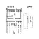 Velleman - BTWF2/40 - Platinen-Steckerverbinder - Buchsenleiste - 2 Pole - 40 cm
