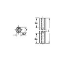 Velleman - BUS3FF15 - Metall-Abstandsbolezn 15 mm M3 -...