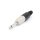 Velleman - CA027B - Profesioneller 6,35 mm-Mono-Klinenstecker - Schwarz