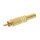 Velleman - CA048Y - Cinch-Stecker - Vergoldet - Gelb