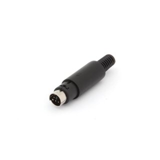Velleman - CA089 - Mini-Din-Stecker -  6-Polig mit Lötanschlüssen