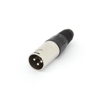 Velleman - CA095 - XLR-Stecker - 3-Polig - Vernickelt