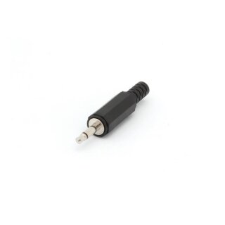 Velleman - CA110H - 3,5 mm-Mono-Klinkenstecker - Kunststoff, Schwarz