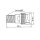 BNC-Buchse Chassis-Montage isoliert | CBNC08N | Velleman