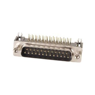 Velleman CC017 25-poliger SUB-D-Stecker Printmontage | PCB D-Sub Stecker