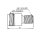 Velleman - CF11 - F-Buchse / PAL-Buchse