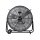Perel - CFAN0475 - Bodenventilator - metall - Ø 75 cm - schwarz