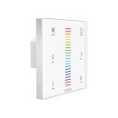 MEHRZONEN-SYSTEM - RGBW-LED TOUCHPANEL DIMMER - DMX / RF