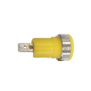 POLKLEMME IEC1010, FASTON - GELB