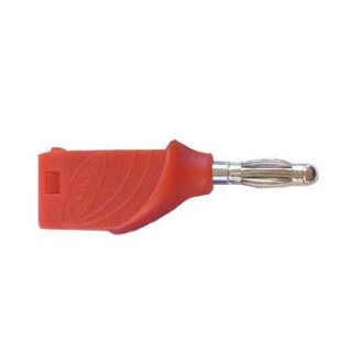 BANANENSTECKER 4mm STECKBAR - ROT
