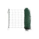 OviNet, 108 cm, single prong, green, black posts, electrif.