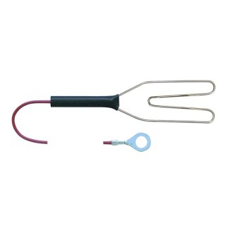 CORRAL - COR441603 - Herzklemme Zaunanschlusskabel, 125cm Kabellänge