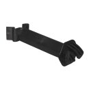 Distance insulator T-post black, 12,5 cm, 25 pcs