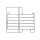 Fence panel with gate, 2,4 m galvanized, height: 2,20 m