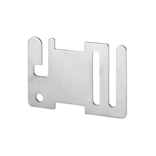 Start and end plate, stainless Version 06/2020