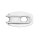 Strain insulator polyamide for steel wire, white, 10 pcs