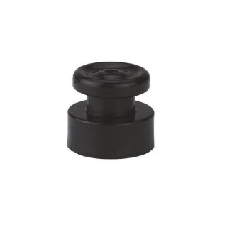 Nail-on insulator with knob, 100 pcs