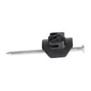 Nail-on insulator, 7 cm nail, 50 pcs