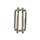 Tape connector stainless steel up to 20 mm tapes, 5 pcs/bl.