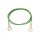 Earthing cable insulated, 100 cm, M8 metal eyes