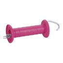 Corral - COR44957 - Gate handle pink, with hook, galvanized