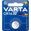 Varta - CR1632 - 3 Volt 135mAh Lithium - Knopfzelle