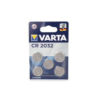 Varta - CR2032 - 3 Volt 230mAh Lithium (5er Blisterverpackung)