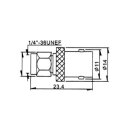 Velleman - CSMA08 - SMA-Stecker / BNC-Buchse