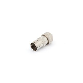 Velleman - CV006 - Koaxialbuchse 9,5 mm/2,3 mm - Metall