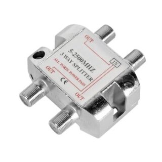 Velleman - CV029 - 3-Wege-Verteiler 5-2500 MHz