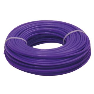Toolland - DC30025 - Trimmerfaden, Nylon, Violett, 3 mm, 25 m