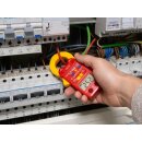 Velleman - DCM100 - Digital-Stromzange - Datenhaltefunktion - Wechselstrommessungen bis 500 A - Wechsel-/Gleichspannungsmessungen bis 600 V