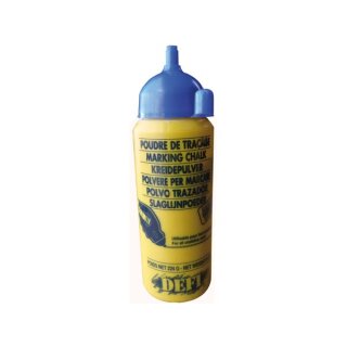 Defi DF32241 Blaues Markierungspulver 224 g | Kreidepulver für Schlagschnurgeräte