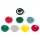 LID FOR 10mm BUTTON (YELLOW - BLACK LINE)