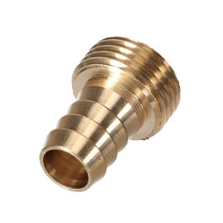 ONE Tools - DT80001 - Messing Wasserhahnanschluss 3/4" Außengewinde - Schlauchadapter 5/8" Ø15 mm