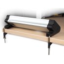 Perel - EBP03DSUN1 - Steckdosenleiste mit Schalter, 3 Steckdosen Typ E mit Kindersicherung, 2 USB-Anschlüsse