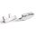LEDsON EC-RSLW8-H3 Aluminium-Endkappe für RSLW8 LED-Profil Silber