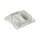 LEDsON EC-SL15-H3 Aluminium-Endkappe für SL15 LED-Profil ohne Kabelloch Silber