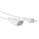 NETZKABEL - WEIß - CEE 7/16 "Eurostecker"...
