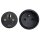 Perel - EC05B - Verlängerungskabel, H05VV-F 3G1.5, 5 m, 16 A/230 V, 3500 W, Typ E/F, für innen, PVC, schwarz
