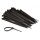 Perel - ECTB120 - Nylon-Kabelbinder-Set - 4.6 mm x 120 mm - schwarz (100-tlg.)