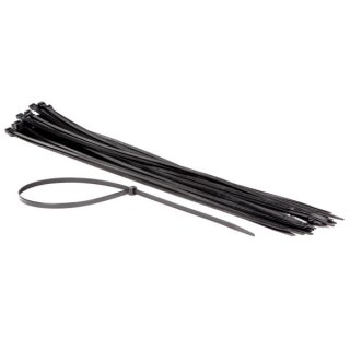 NYLON-KABELBINDER-SET - 8.8 mm x 750 mm - SCHWARZ (50-tlg.)